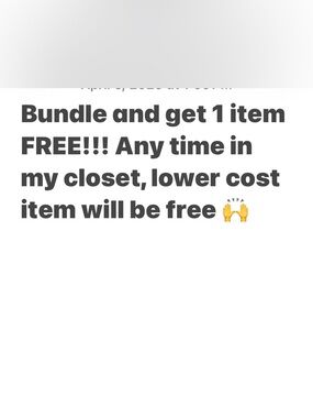 Bundle & get one item FREE!